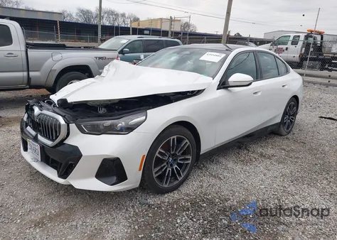 2026 BMW 530I xDrive from USA, damaged, VIN WBA53FJ0XTCW42773